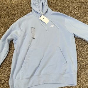 Baby Blue Nike hoodie